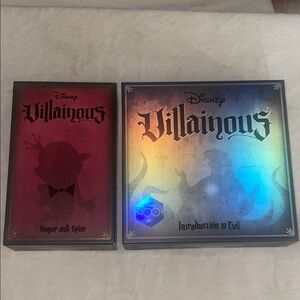 Disney Villainous Game Set in Red and Blue